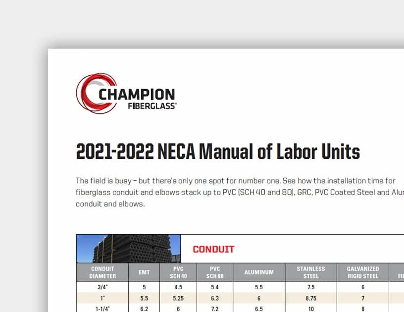 NECA Manual of Labor Units